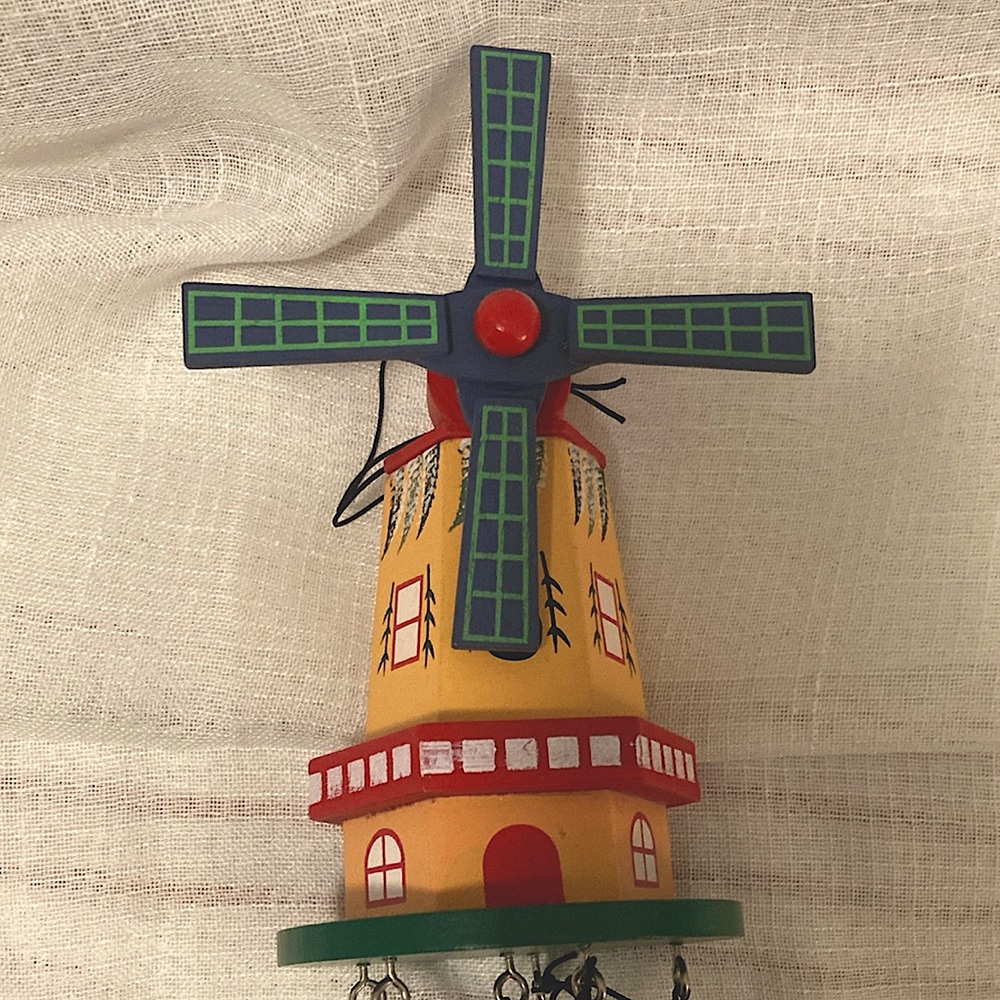 Vintage style Dutch wind-chime